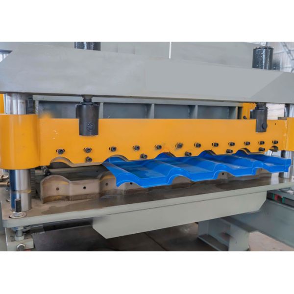 Africa Popular Design Corrugated Trapezoidal Steel Metal Iron Roof Sheets Roll Forming Machine