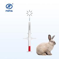 Micro-puce européenne de suivi des animaux Glasstag avec une portée de lecture de 3 à 10 cm et une puce pour chien de recherche