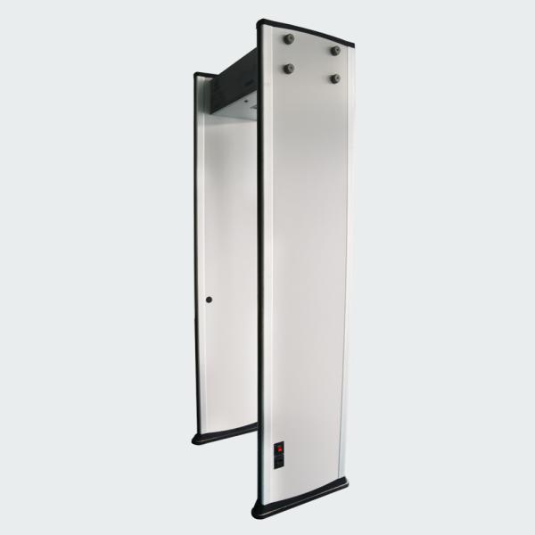Caminhada através do equipamento das zonas Ub500 Secuity da porta 6 do detector de metais do quadro de porta