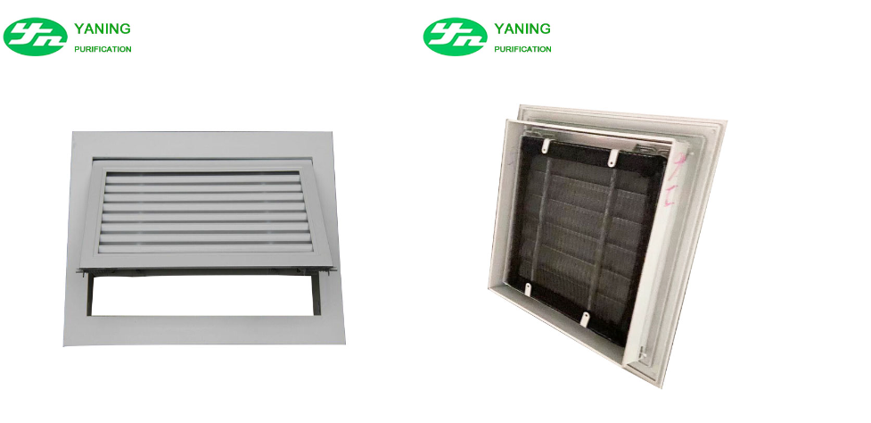 Вентиляция Алюминиевая Чистая комната Возвращение воздушная решетка современная
