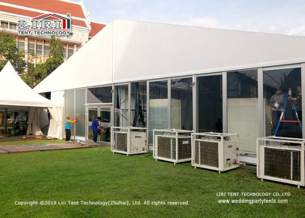 ISO 1500 People Luxury Wedding Tents 20x50m For Festival Event