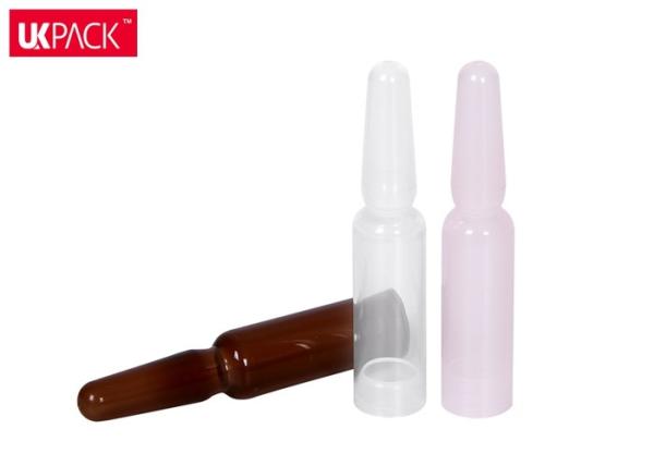 as ampolas de Mini Cosmetic Containers Plastic Skin da capacidade 1.5ml quebram resistente