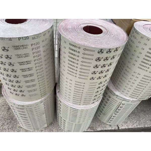 OEM Aloxide Sanding Abrasive Cloth Roll For Manufacturing Sanding Belts