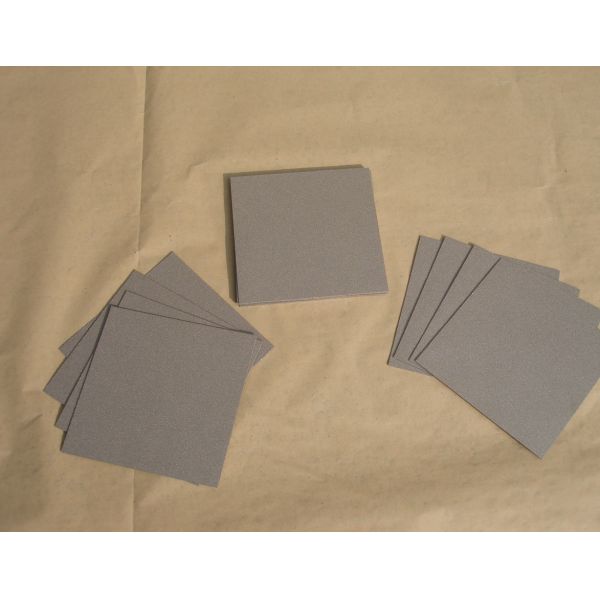 316L Sintered Stainless Steel Filter , Sintered Filter Elements Plate Cartridge 3.0MM*50MM*120MM