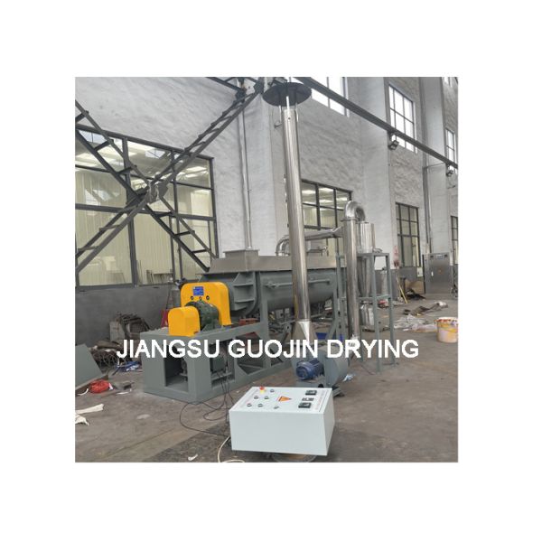 Dessiccateur rotatoire de vide du polymère KJG-5 d'industrie de palette organique de herse