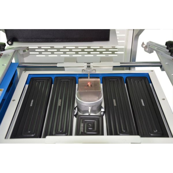 Wisdomshow WDS-620 Professional BGA Rework Station with HD Optical Alignment, Triple-Zone Heating System, and ±0.01mm Precision for Multi-Layer PCB Repair