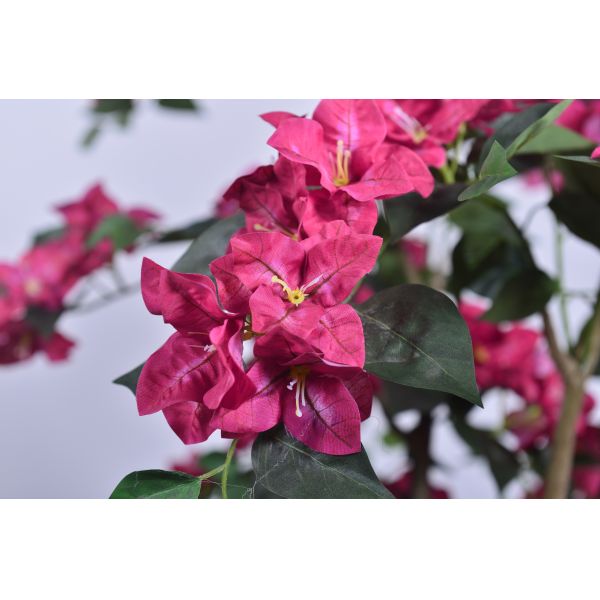 Wholesale Home Decor PVC Artificial Bougainvillea FlowerTrees Fabric Flower for Home Decoration