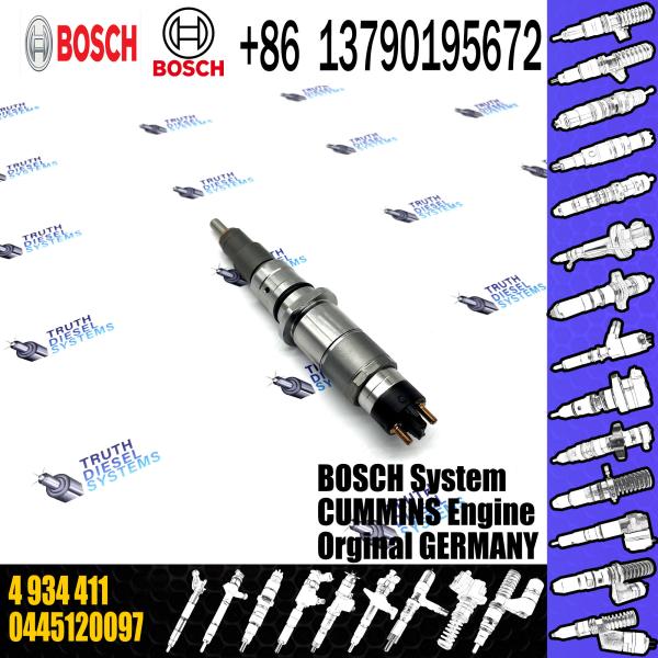 Common Rail Injector Assembly 0445120237 84347519 5263310 4944476 4934411 for CASE NEW HOLLAND Cummins ISL ISC 8.3 diese