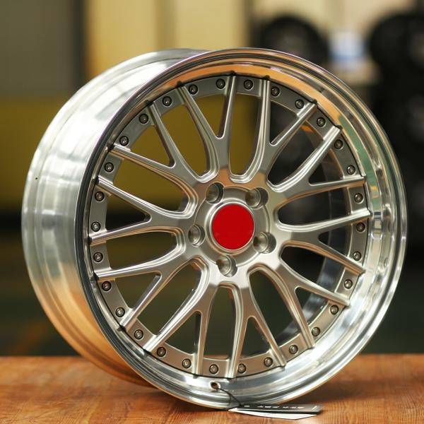 Chinese Alloy wheels 2pcs forged custom design auto parts 5holes 18inch alloy wheels with factory price