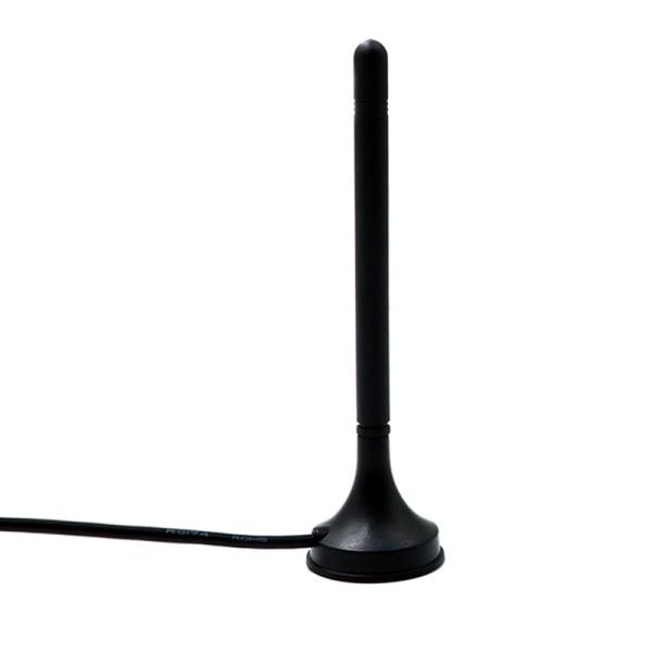 RHCP Magnetic Mount HDTV Digital TV Antenna DVB-T DAB Customize Connector 174-230MHz/470-862MHz