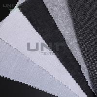 Tissu de interlignage de interlignage de résine tissé par rideau simple de textile