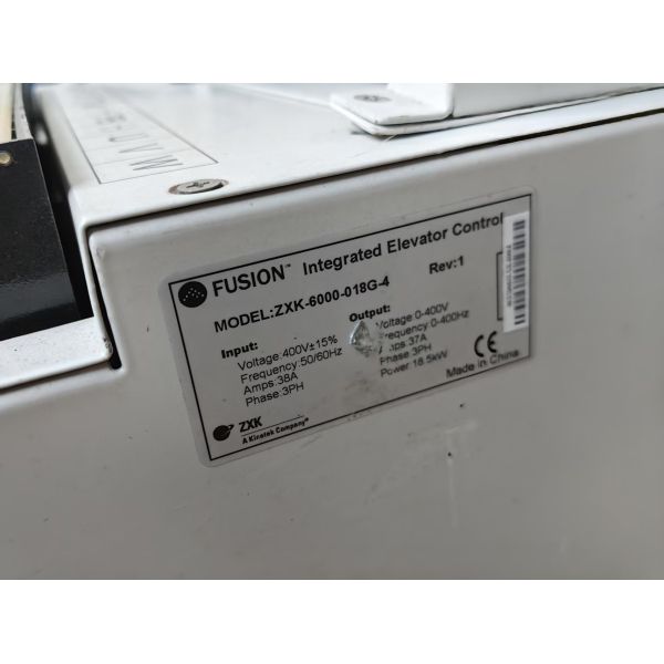 Used 18.5kw Elevator Door Motor Controller Inverter ZXK-6000-018G-4 Integrated Elevator Control