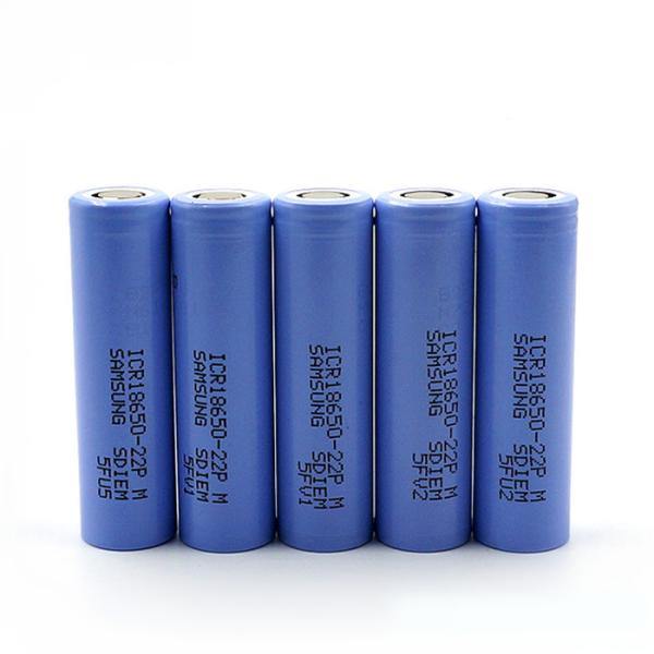 Authentic Samsung ICR18650-22PM 2200mAh 10A 3.7V rechargeable li-ion battery cell 18650-2200mah