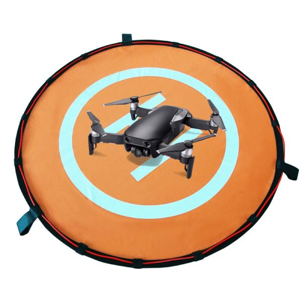 FCC Waterproof Drone Landing Pad , 110cm Parking Apron Drone Landing Mat