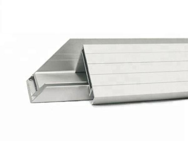6061 T6 L Shape Aluminum Curtain Wall Profile Solar Panel Cell Frame Profile
