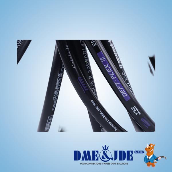 BS EN 853 1ST Steel Wire Braided Hydraulic Hose Standard 1 Layer