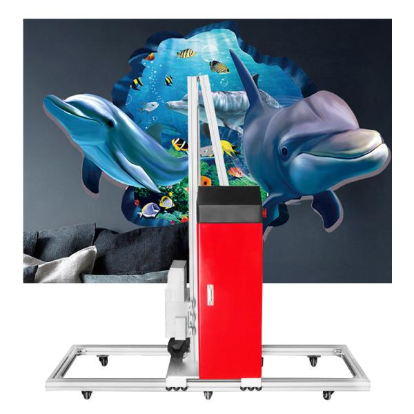 80 KG Vertical 3D Wall Printer for Wall Decoration Painting Machine Powered by DLP Molding Technology