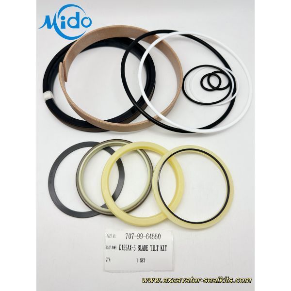 707-99-64550 D155AX-5 Blade Tilt Kit Hydraulic cylinder seal kit for Komatsu dozers