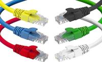 La correction d'en cuivre de RJ45 F/UTP attachent les télécom 0.51mm de câble de réseau de gigabit de Cat5e