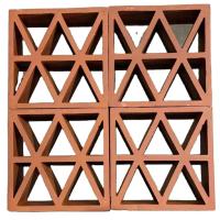 Acide du bloc 200*200*50mm de brise de terre cuite d'écran de mur de briques de cavité de plafond anti