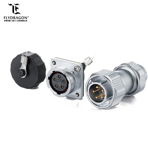 Electrical industrial 5 pin plug socket male female waterproof ip67 xlr connector