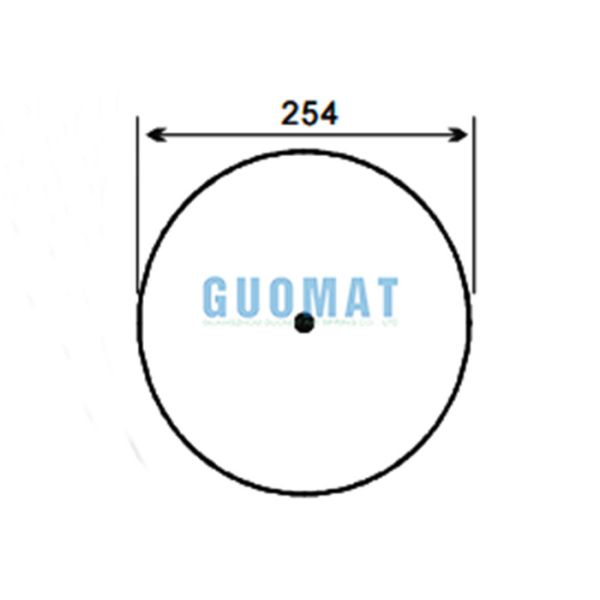 W01-358-8829 Прицепная воздушная пружина для VOL-VO 3934699 8079902 Амортизатор ударов от подвески Firestone