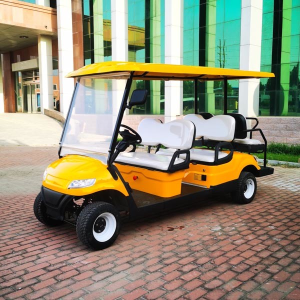 6-местная тележка для гольфа низкоскоростное транспортное средство с 4-колесным приводом