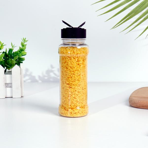100ml 150ml 200ml 250ml 300ml 500ml Plastic Can PET Jar with Butterfly Lids for Seasoning