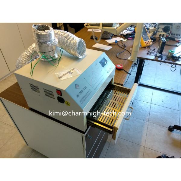 2500w Surface Mount Oven BRT-420 Hot air + Infrared 300*300mm Reflow Oven