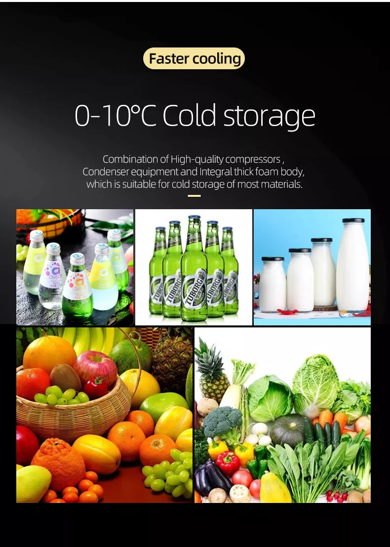 Охладителя холодильника кока-колы витринного шкафа напитка супермаркета дверь R290 коммерчески стеклянная