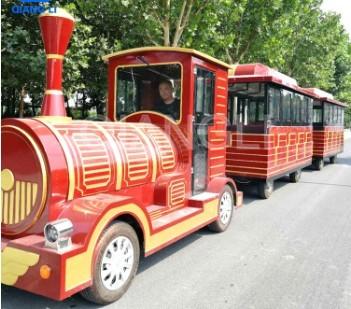 Interesting Carnival Train Ride Antique Models Trackless Kiddie Train For Amusement Parks