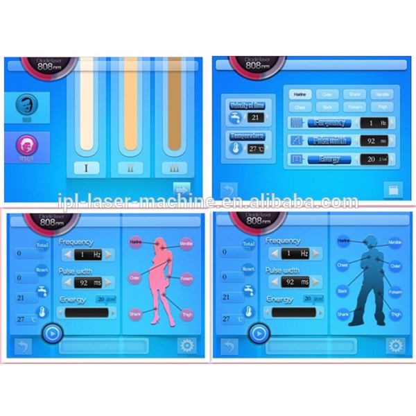 808nm diode laser hair removal machine on sale