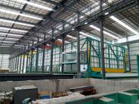 Linha de produção de revestimento da galvanização econômica do mergulho quente