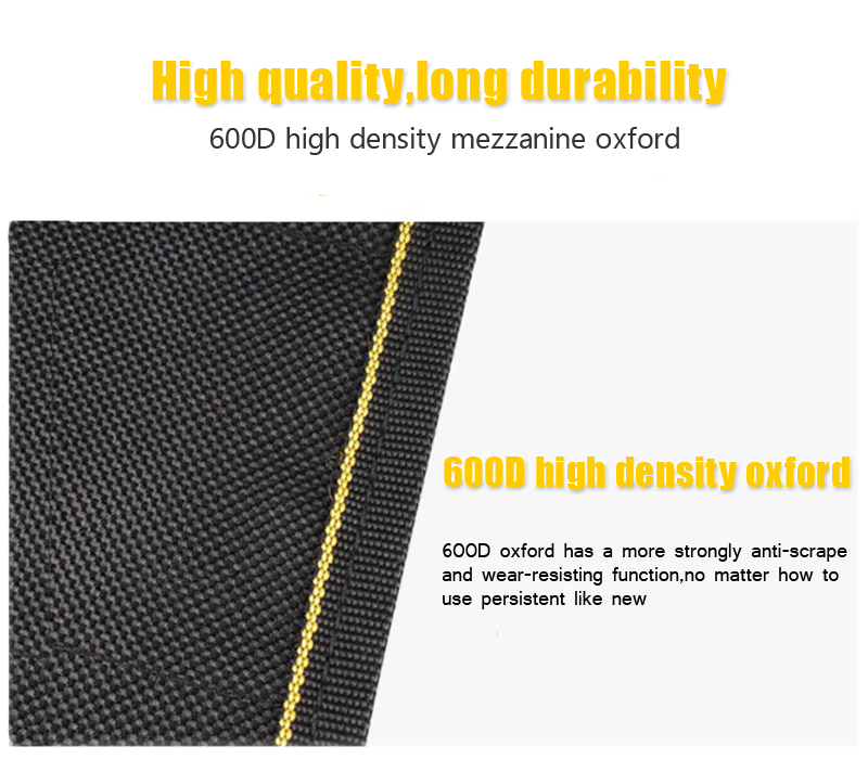 Professional High Quality Polyester Bartender Knife Folding Rolling Tool Bag Tool Kit Bag
