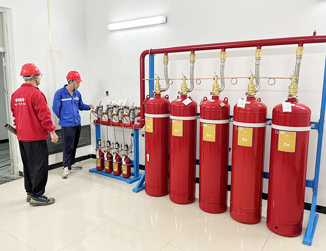 Газ Fm 200 Hfc 227ea Система пожаротушения Автоматическая трубопроводная линия