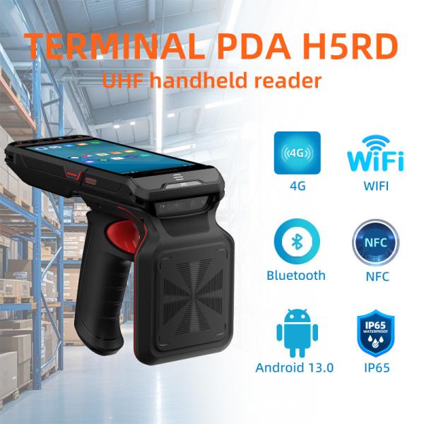 6GB RAM 64GB ROM RFID Scanner 5.5 Inch Mobile RFID Reader