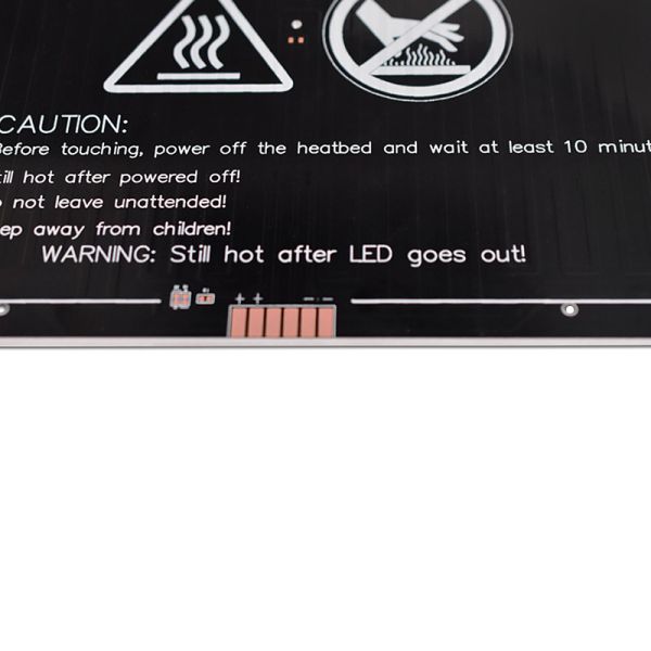 300*200*3mm 24V 260W 3D Printer Heatbed MK3 Aluminum Substrate