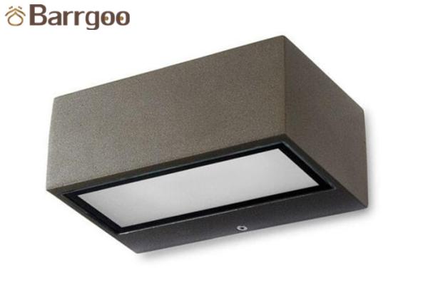 Rectangular Exterior Up Down Led Wall Light Ip65 Minimalist E27 Base CE ROHS Marked