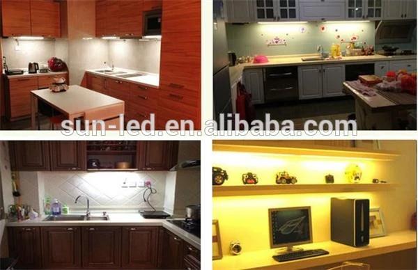Ультратонкий 30 см гибкий Cob Led Стрип Без пятен Тёмный тень Кабинет Скрытый свет