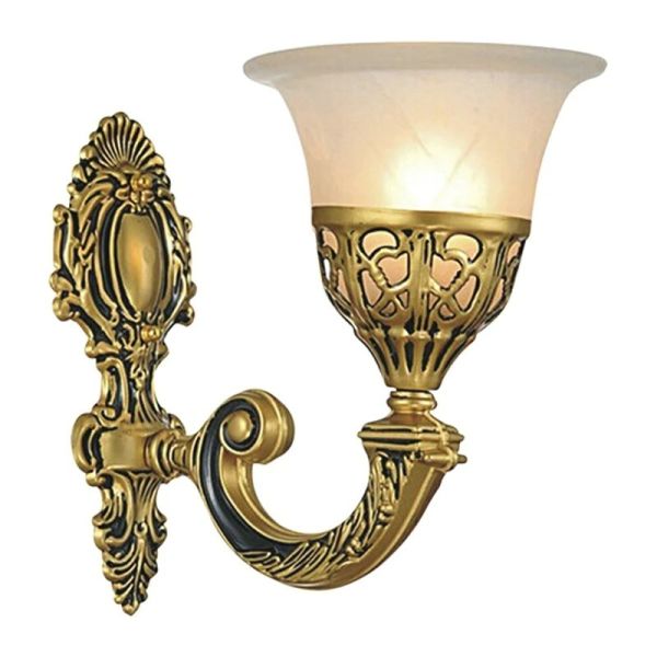 Metal Bar Corridor Lighting Led Retro European glass Wall Lamp(WH-VR-146)