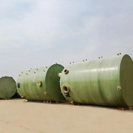 Réservoir souterrain de stockage de carburant à double paroi 5000L-60000L