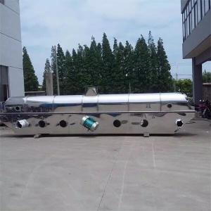 dessiccateur vibrant continu de lit fluidisé de 210kg/H 6.75m2 pour l'acide