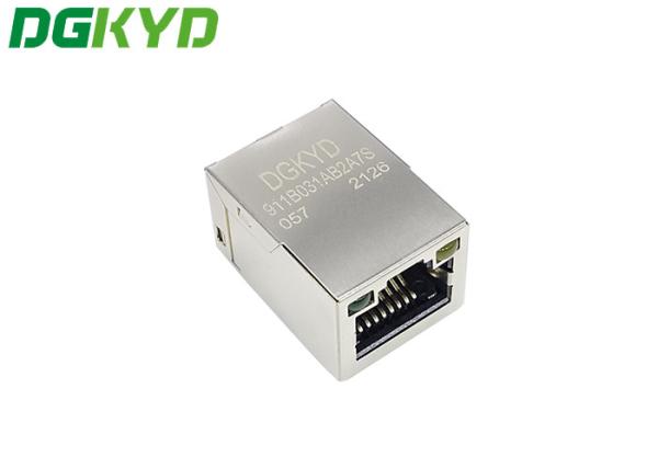 Carte PCB Rj45 Jack Connector With LED de l'Ethernet DGKYD911B031AB2A7S057