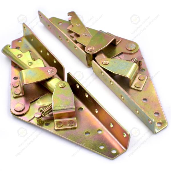 Furniture Hardware Accessories Adjustable Spring Sofa Bed Hinge Metal Furniture Accessories Sofa Bed Bedroom Hotel Furniture