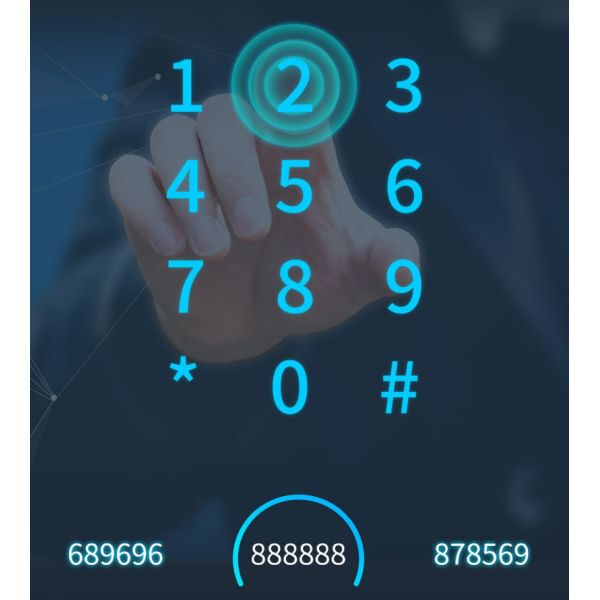 Secure Door Entry Outdoor Waterproof Touch Keypad Access Control Card Reader with App
