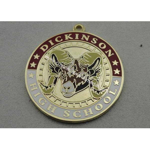 Metal Iron Die Stamped Hard Enamel Pin, Custom Made Lapel Pins for Souvenir, Promotion