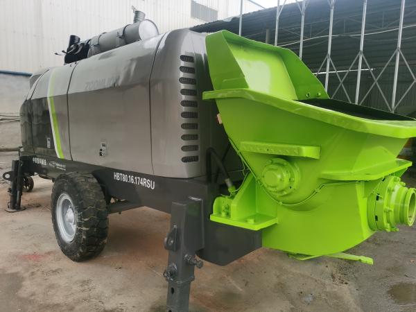 2nd Hand Trailer Line Pump 174KW Power S Valve Type HBT80.16.174RSU