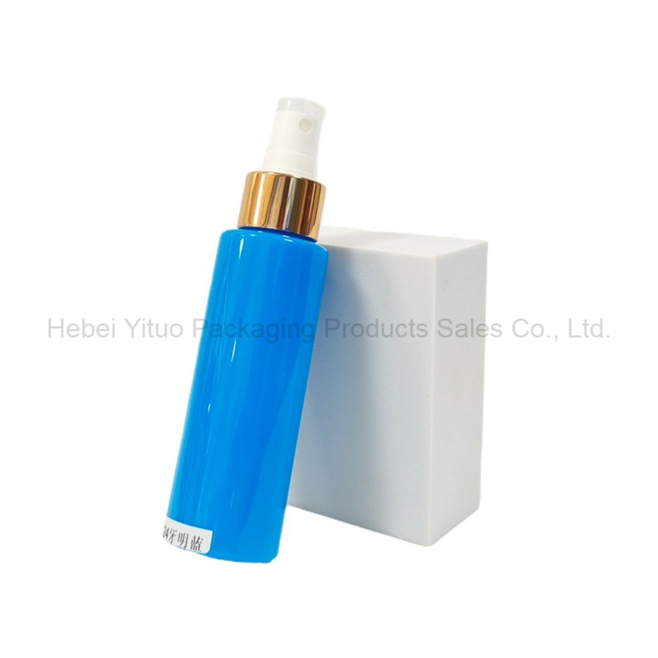 Eco-Friendly Refillable Cosmetic Spray Bottle Blue Customization Options Logo Printing Ideal For Personal Care Products