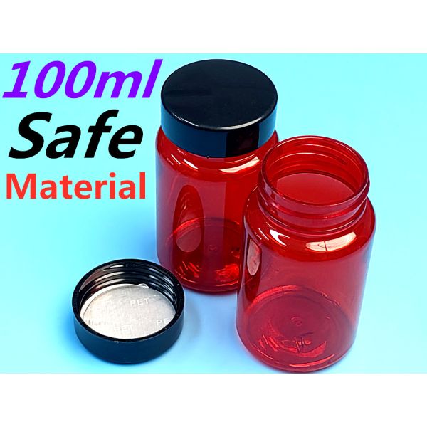 100cc 150cc PET Plastic Capsule Bottle Medicine Pill Vitamin tablet Bottle Container Plastic Pill Capsules Bottle