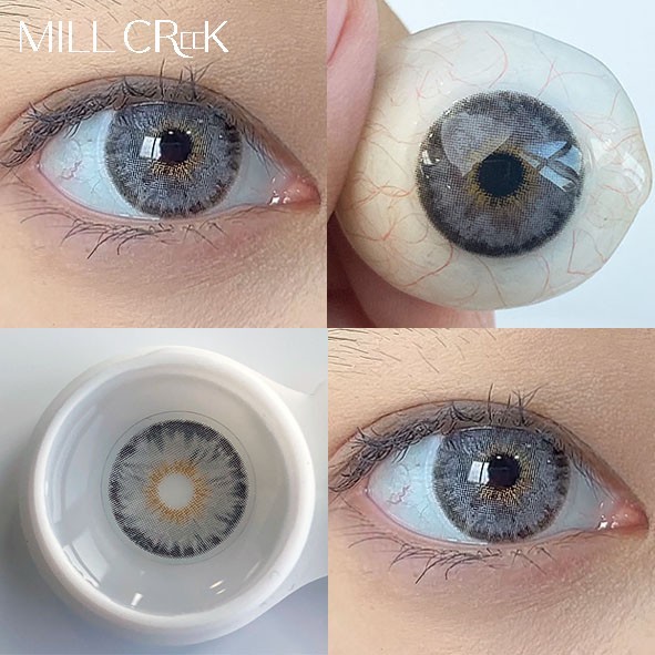 Annual Cosmetic Contact Lenses 8.5mm Base Curve 38% Water Content For Makeup